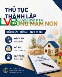 THỦ TỤC CẤP GIẤY PHÉP THÀNH LẬP TRƯỜNG MẦM NON